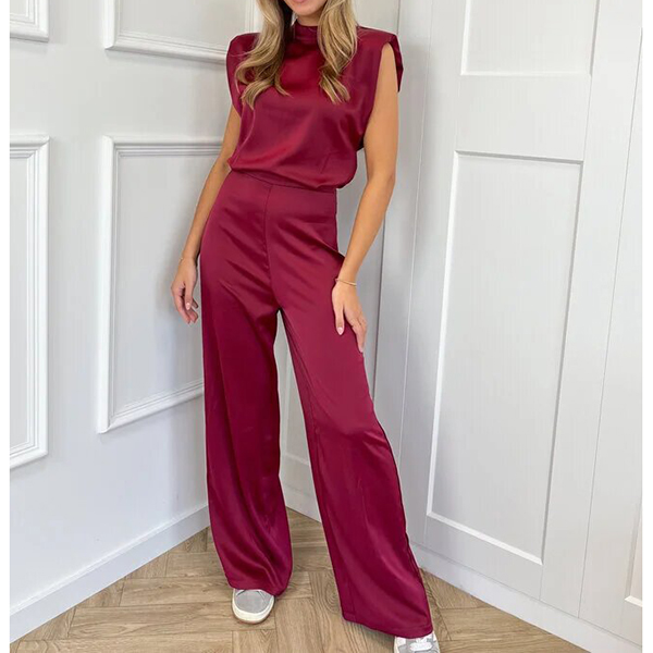 MOUWLOZE SATIJNEN JUMPSUIT