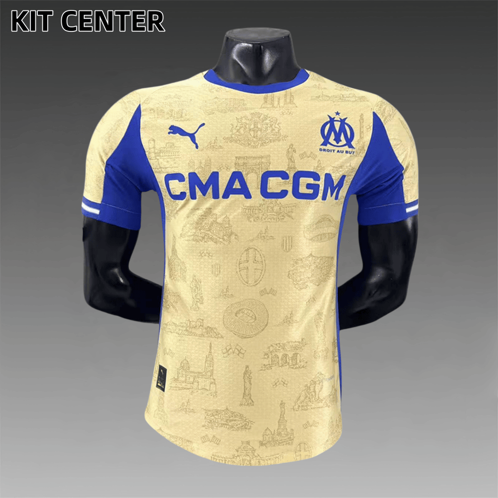2025/2026 Marseille Third Football Shirt (Player Edition)