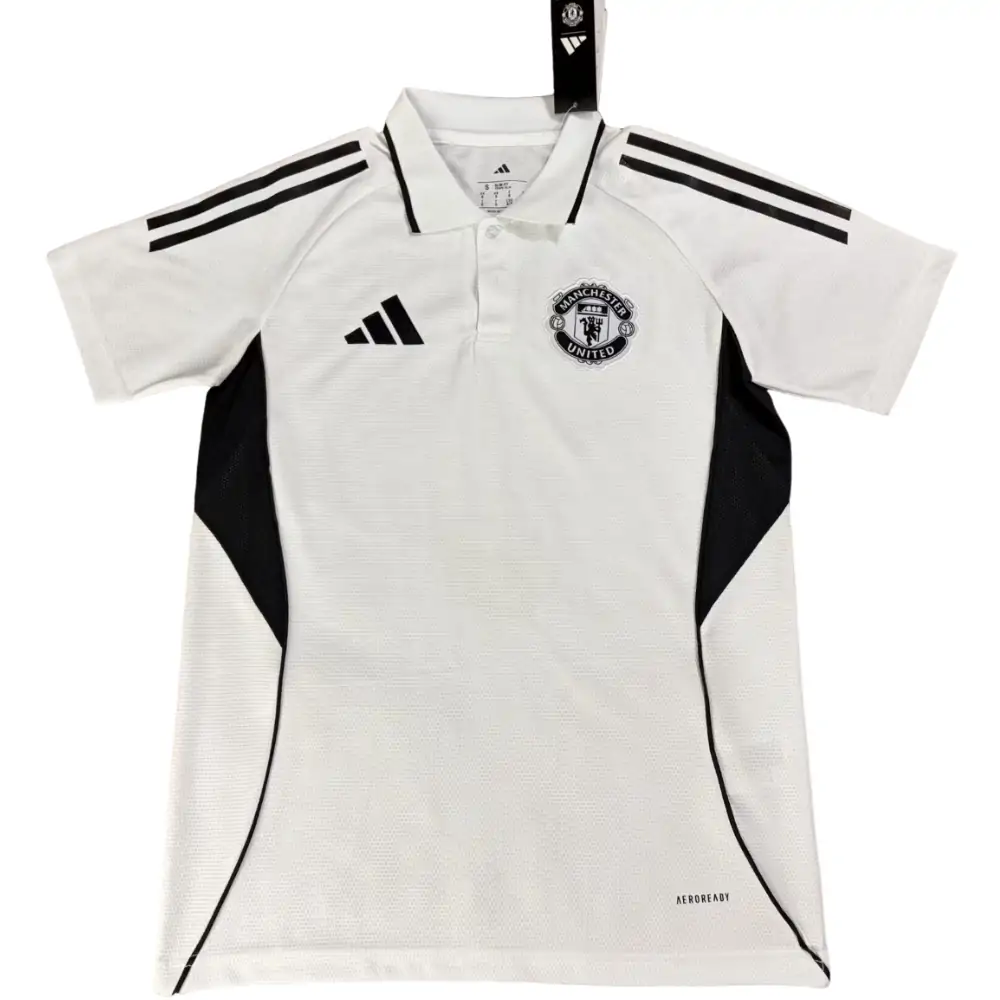 2025-26 Manchester United Travel Polo Shirt