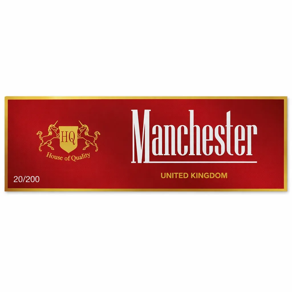 Manchester Red Cigarettes