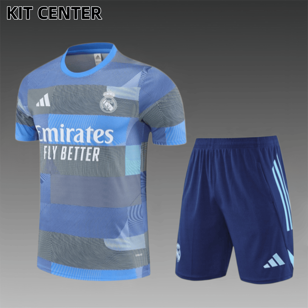 25/26 Real Madrid Lan color Short Sleeve Training Wear ( Adult kit Kids )