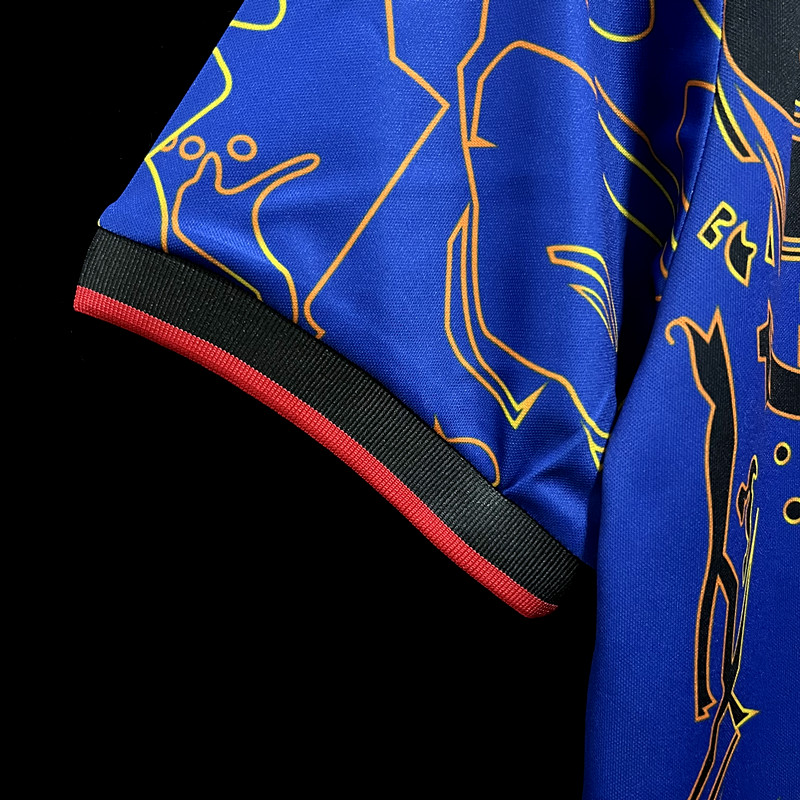 2023/2024 Japan POLO Blue Football Shirt (Fan Edition)