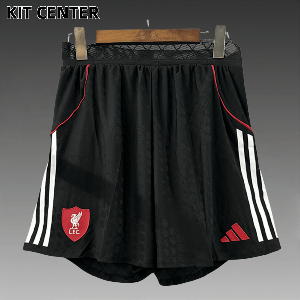 2025/2026 Liverpool FC Black Shorts (Player Edition)