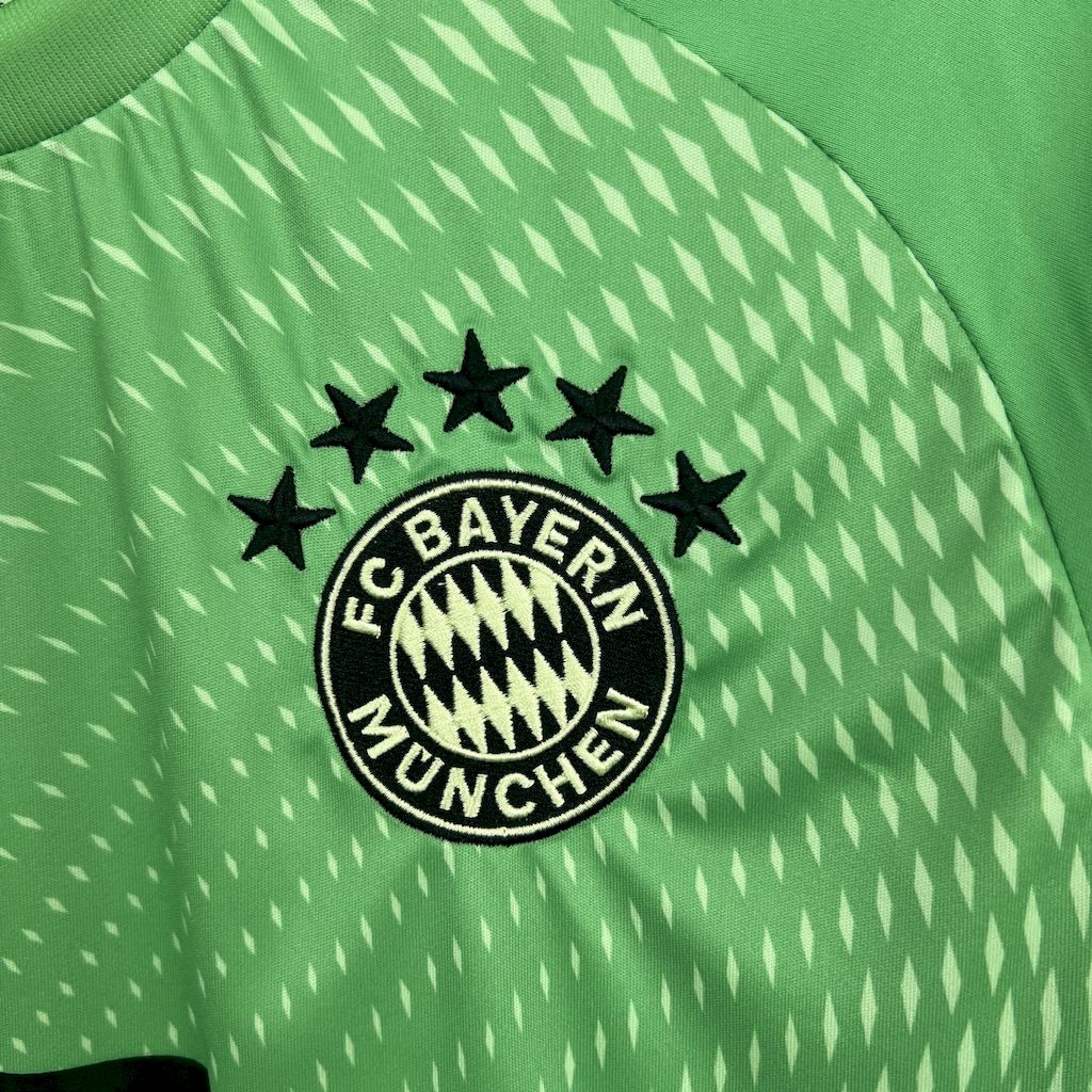 2025/2026 Bayern Munich Goalkeeper Green Football Shirt (Fan Edition)