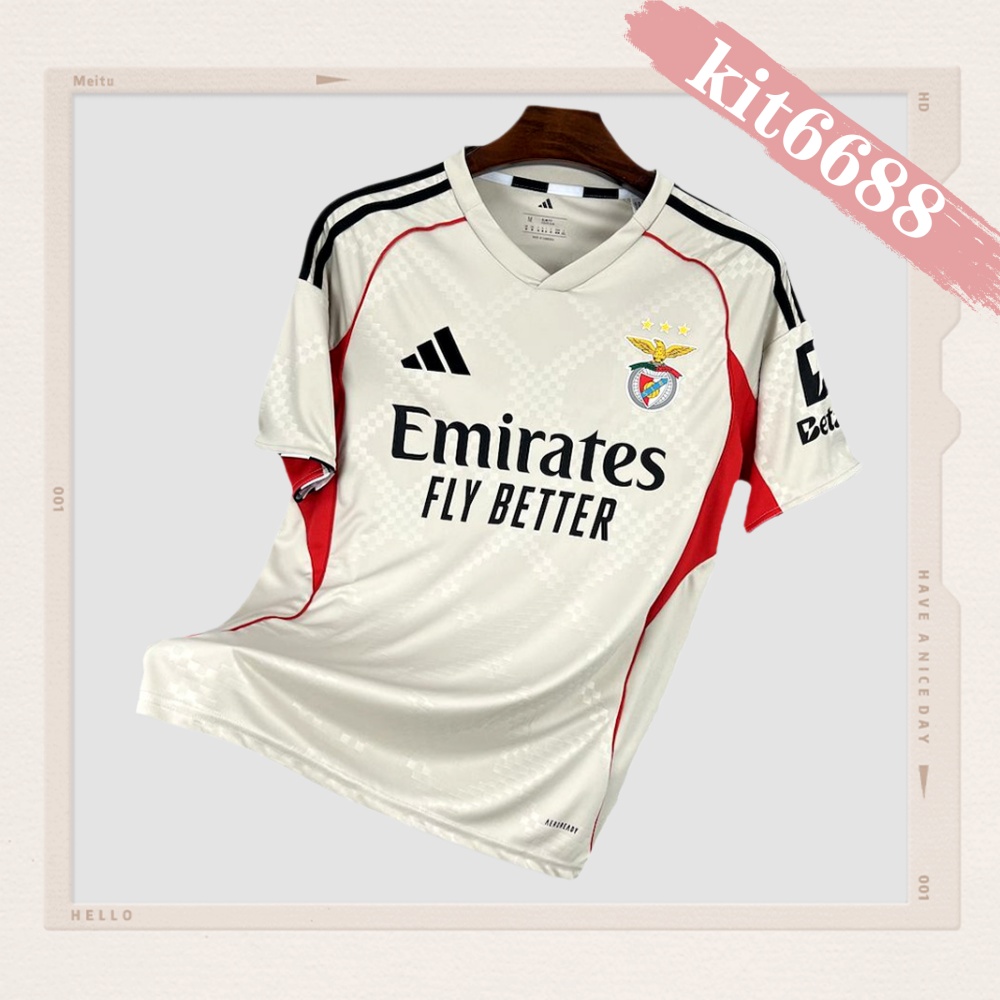 2025/2026 Benfica Football Club Away Football Shirt（Fan Edition）