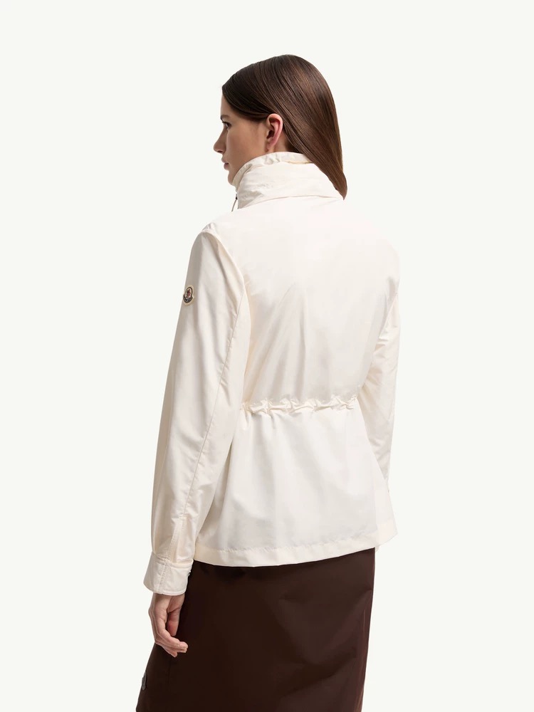 Moncler Enette 2026 Spring Autumn Women's Jackets Polyester Hooded Zipper Tassel Casual Slim Woman's Coats MKDFWJ26001