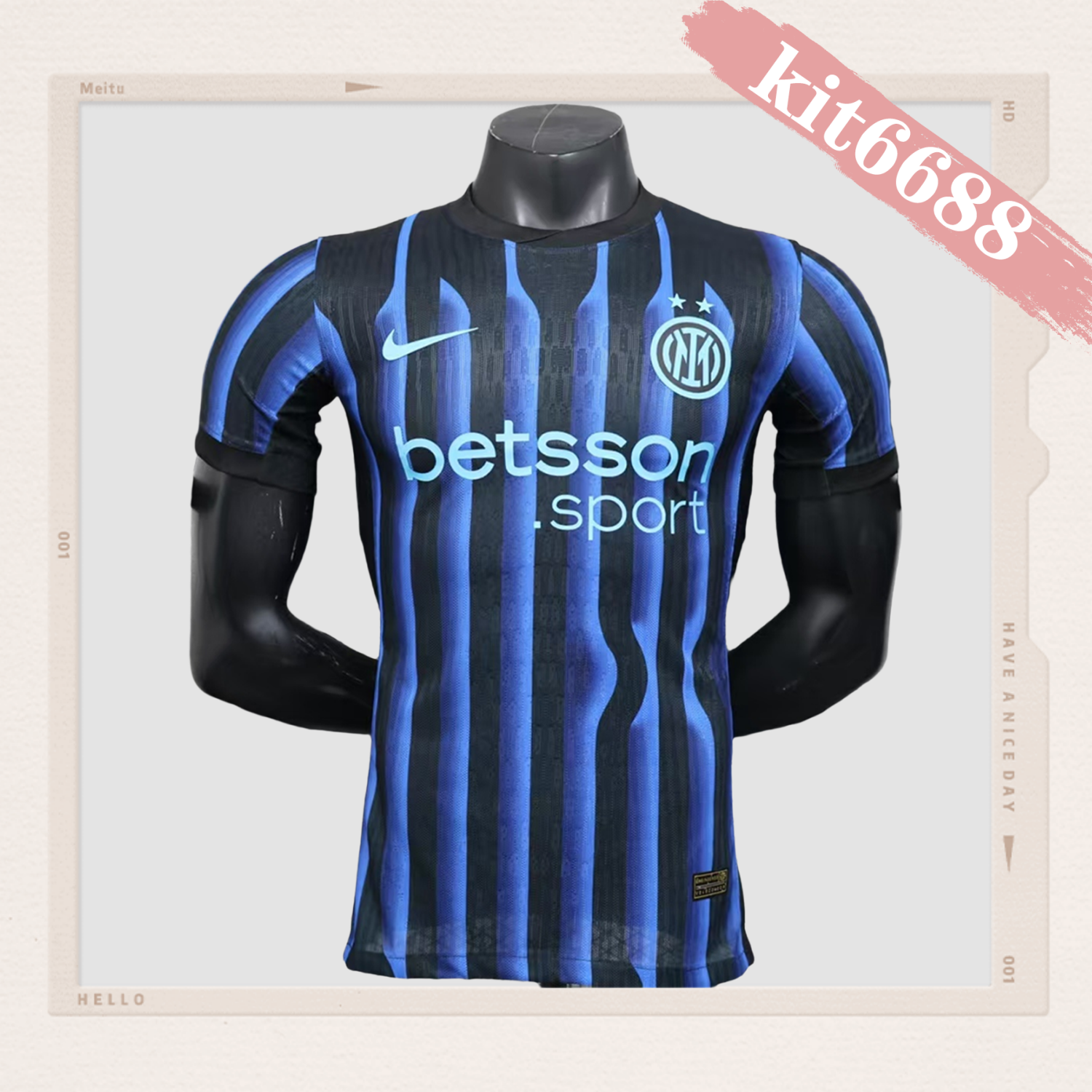 2025/2026 Inter Milan Home Football Shirt ( player)