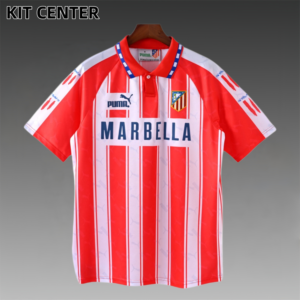 1994/1995 Atletico Madrid Home Retro Football Shirt