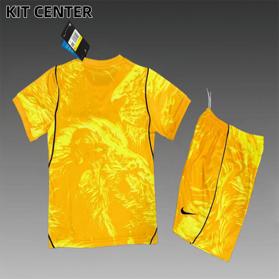 2026 England goalkeeper  Kids Football Shirt （ Adult & Kids Kit socks)