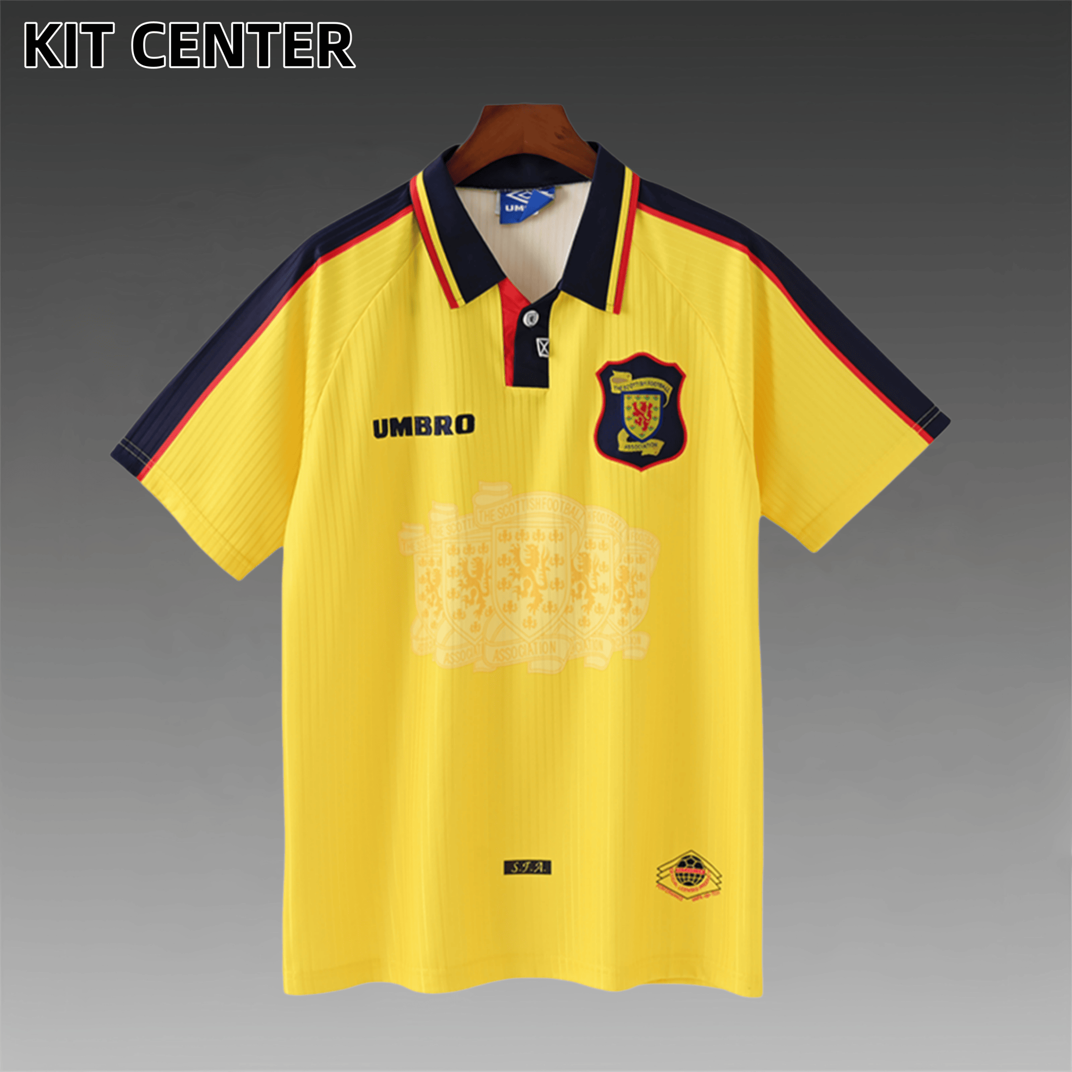 1996/1998 Scotland away football shirt（Retro）