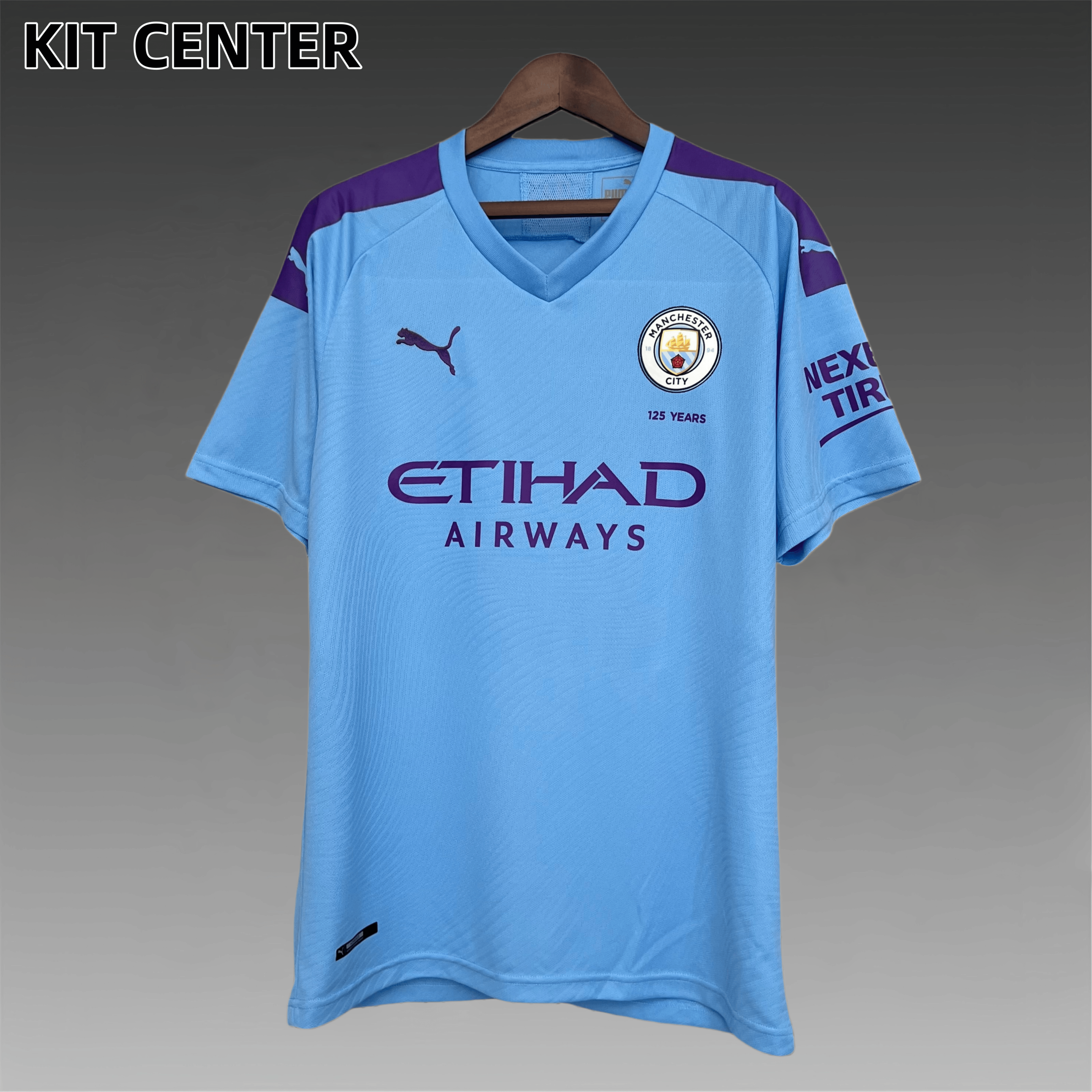 19/20 Manchester City Home Retro Football Shirt