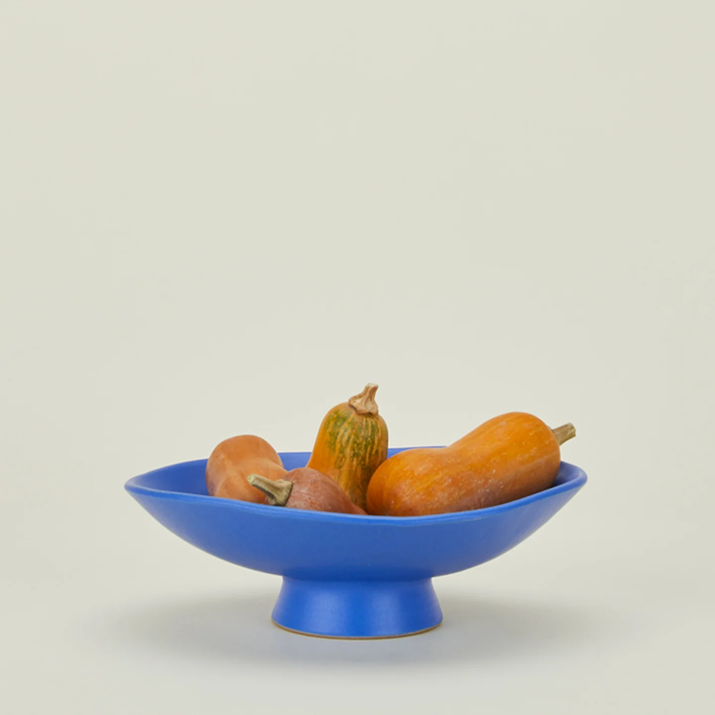 Klein Blue Footed Oval Server
