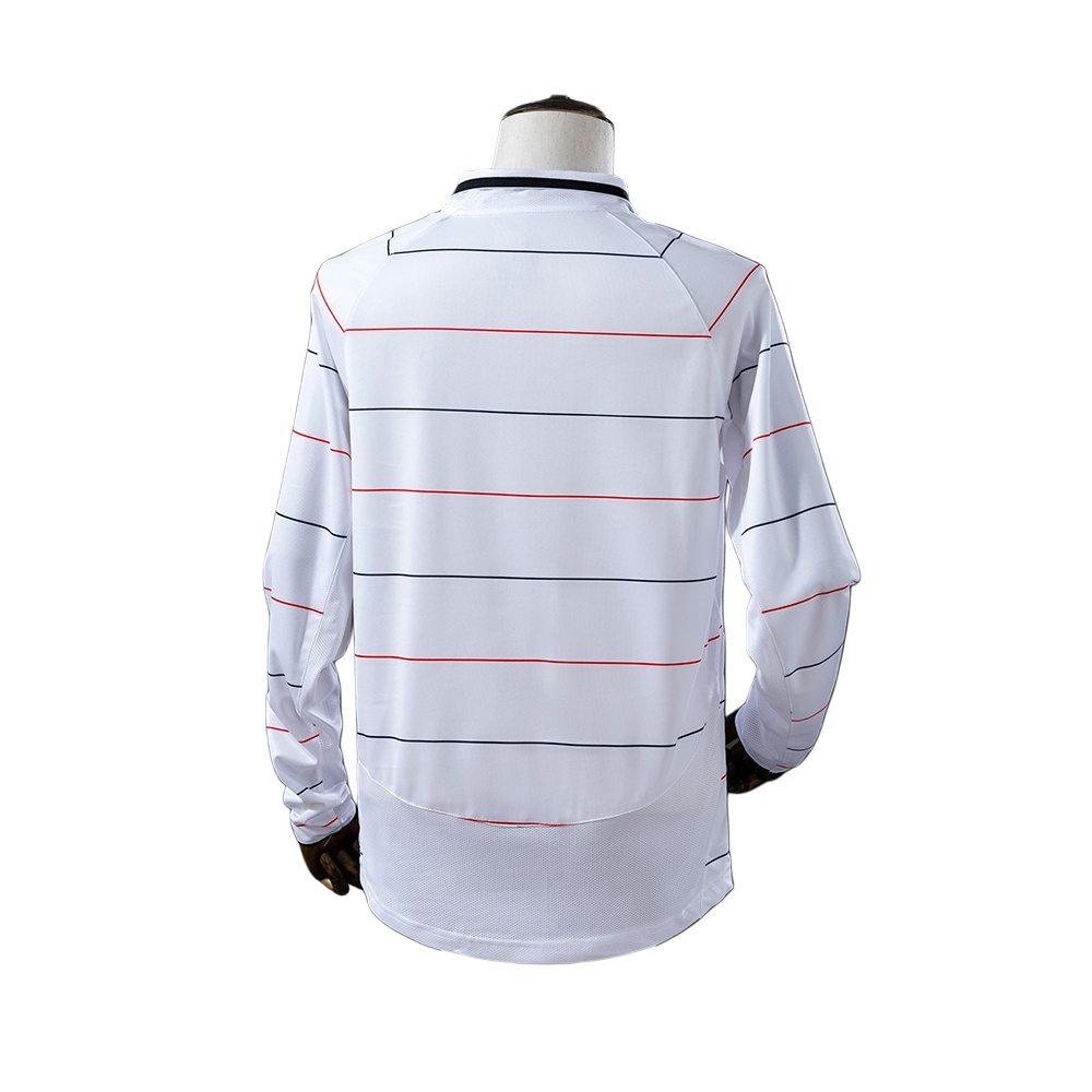 03/05 Manchester United Away long sleeved retro football jersey