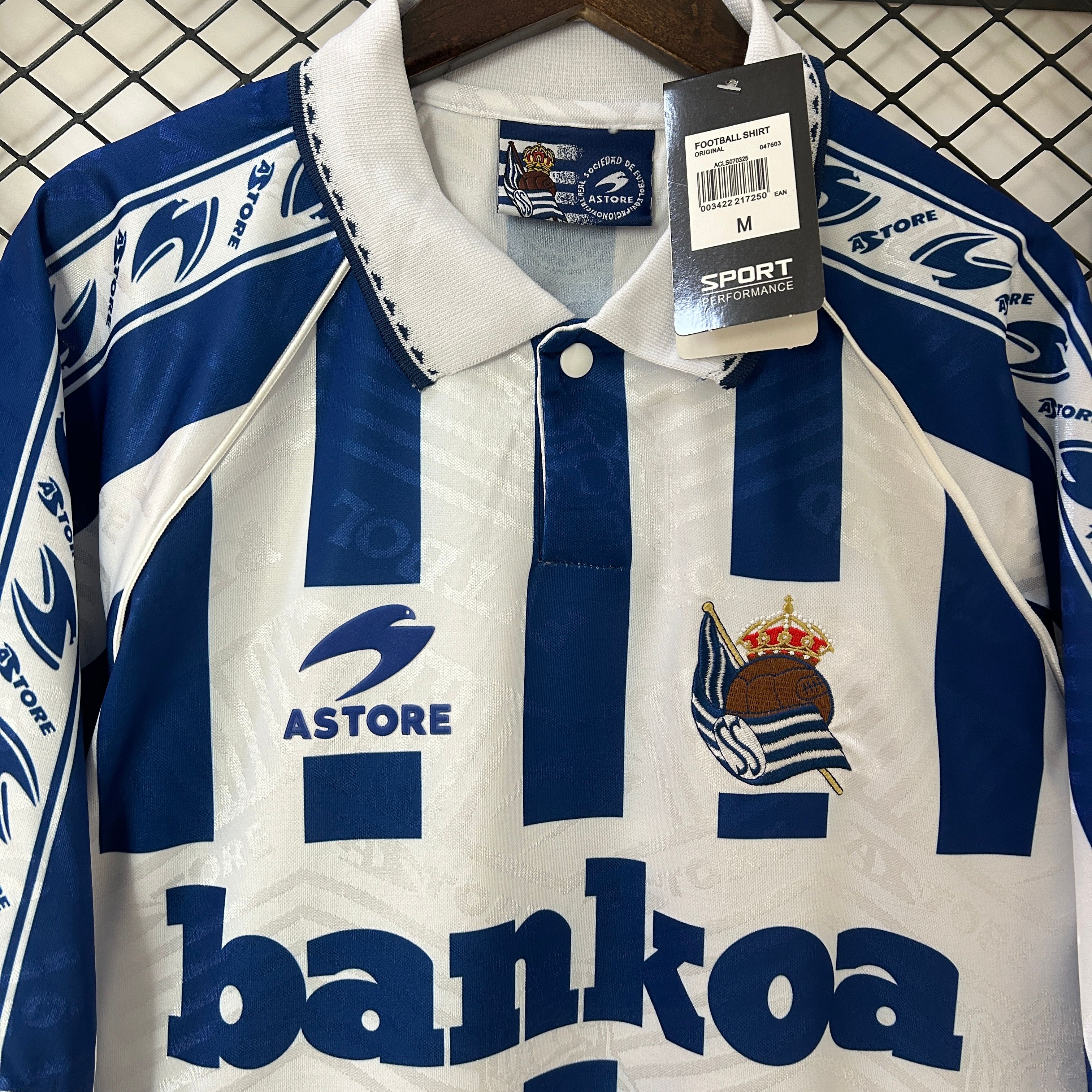 1994/1995 Real Sociedad Retro Football Jersey