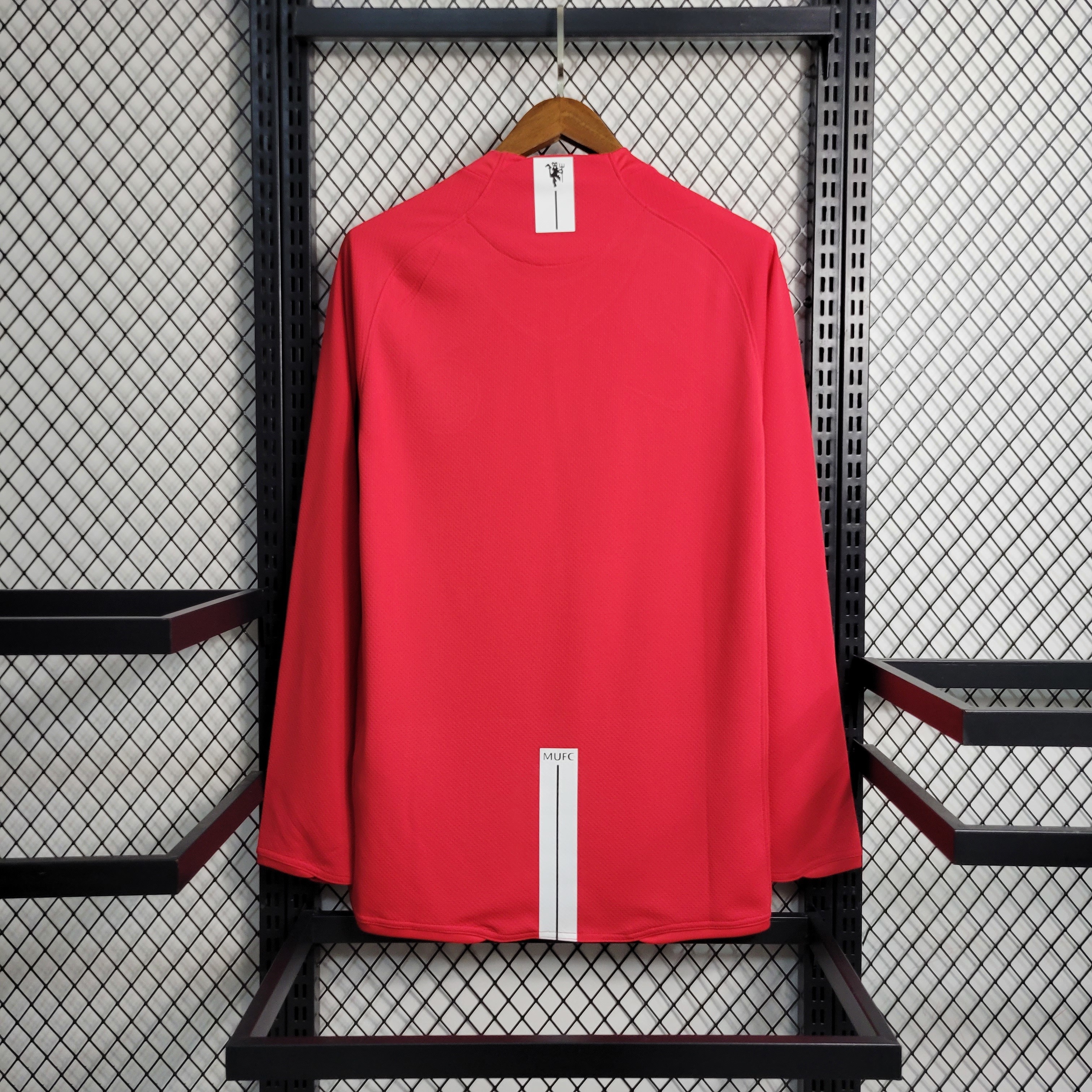 07/08 Manchester United home long sleeved retro football jersey