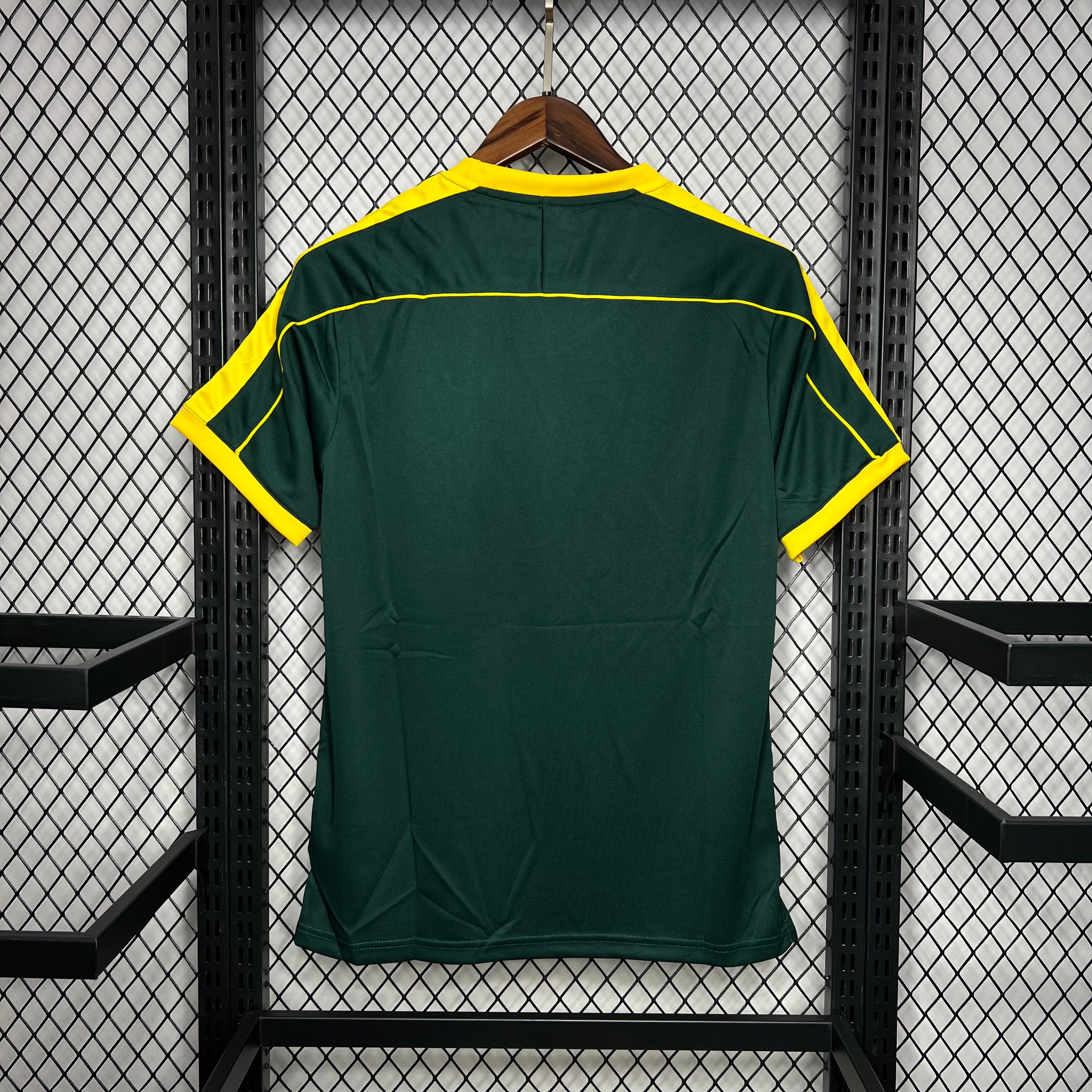 1998 Brazil Goalkeeper Retro Football Shirt