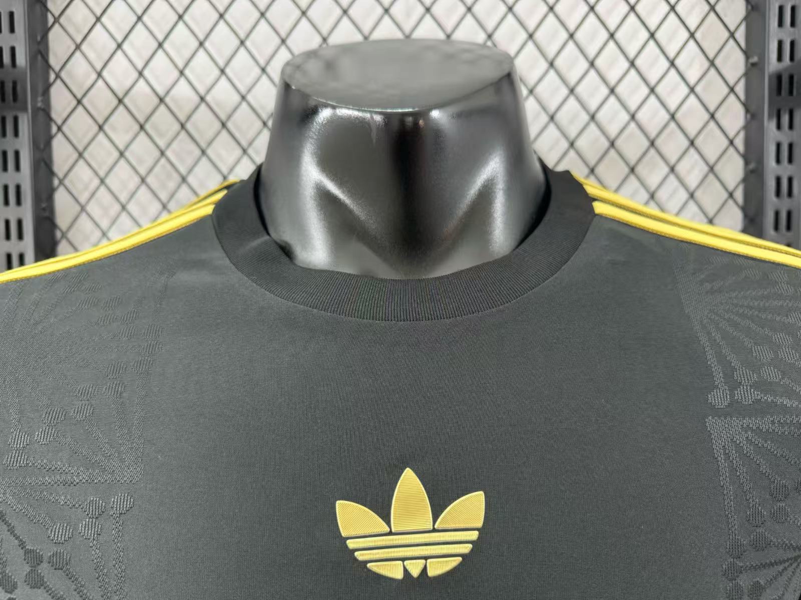 2025/2026 Mexico Gold Cup Black Long Sleeve Special Edition Shirt （Player Edition）
