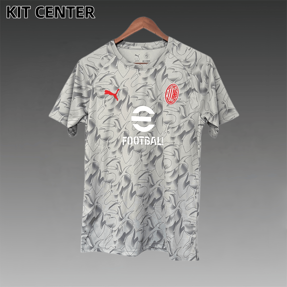 2025/2026 AC Milan Pre-match Training Football Shirt (Fan Edition)