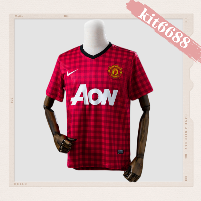 12/13 Manchester United home  retro football shirt