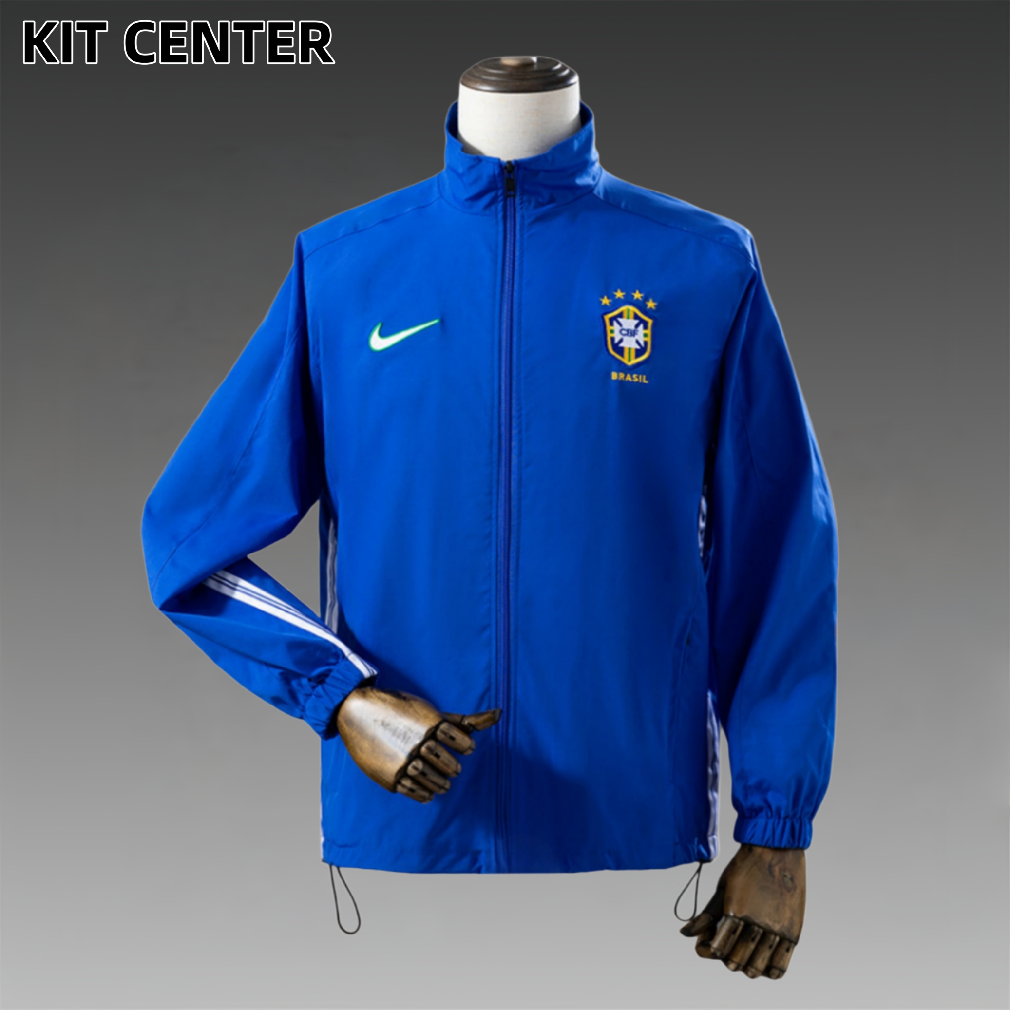 1998 Brazil Blue Windbreaker