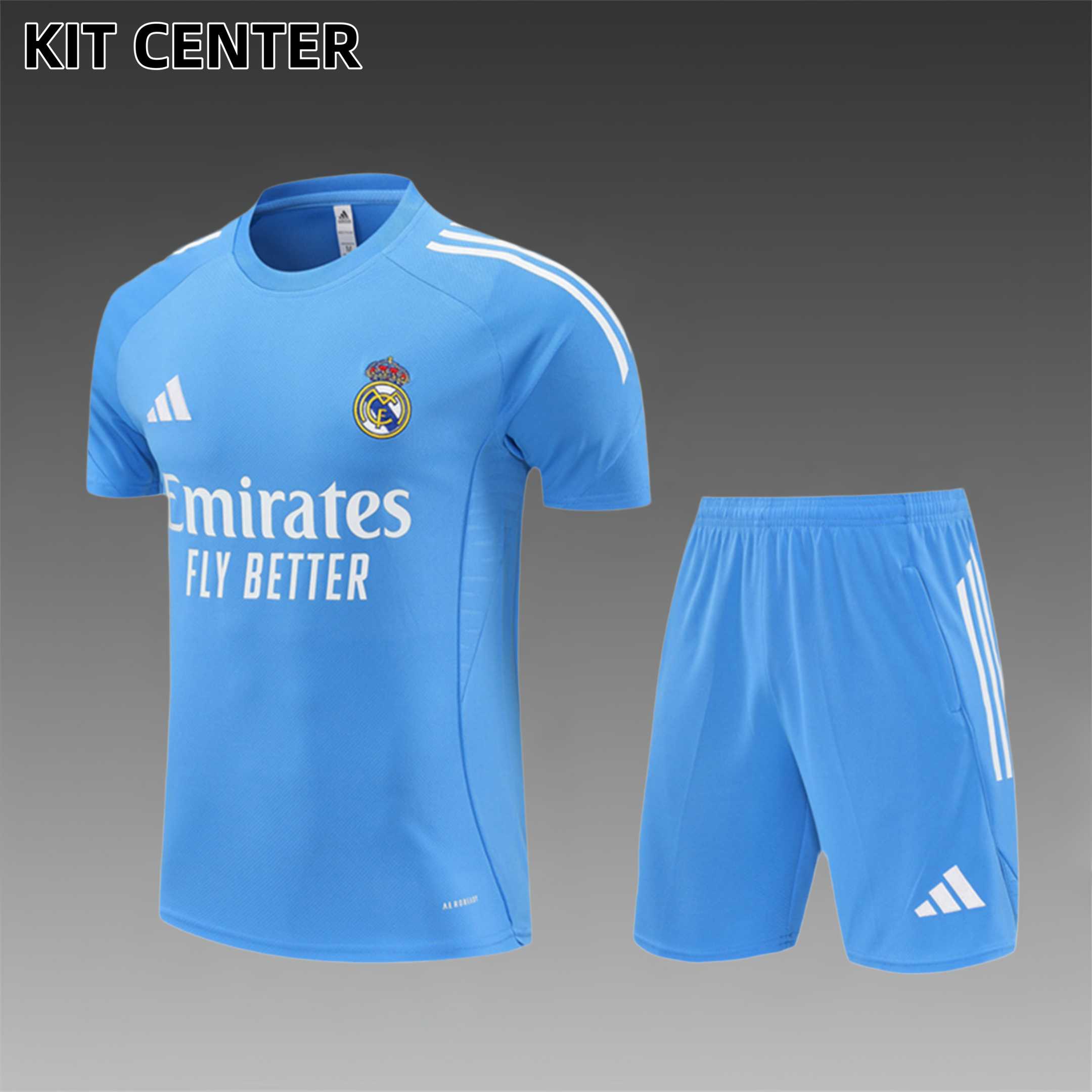 2025/2026 Real Madrid Adult Short Sleeve Training Suit (Adult Kit)