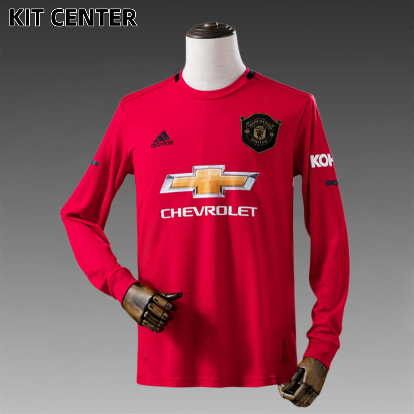 19/20 Manchester United home long sleeved retro football jersey