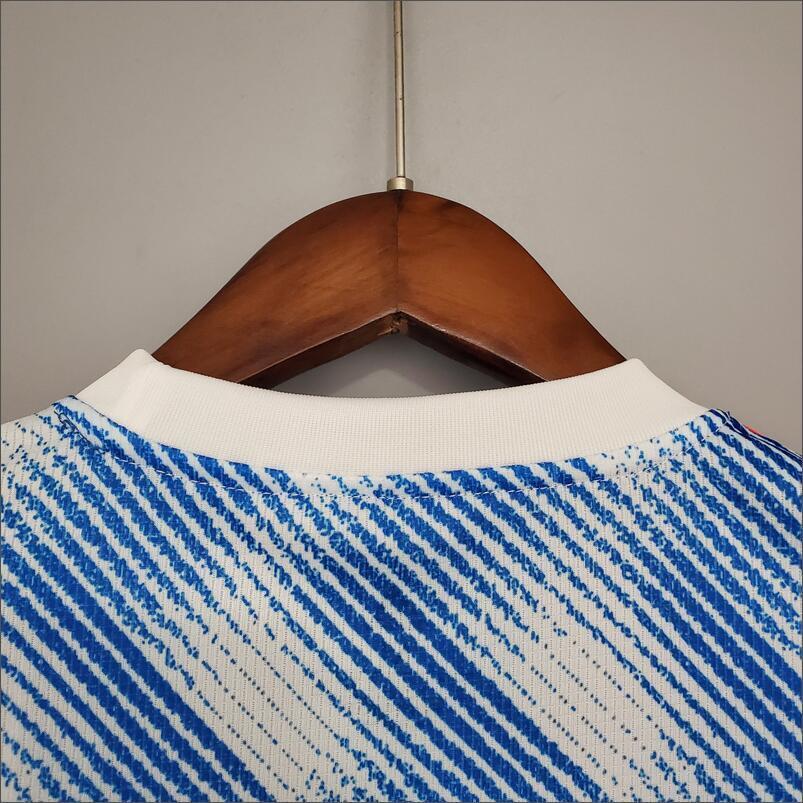 21/22 Manchester United Away retro football jersey