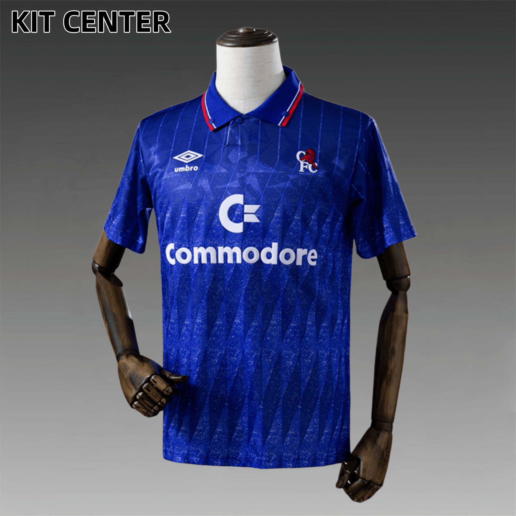 1989/1991 Chelsea Home Retro Football Shirt (Fans)