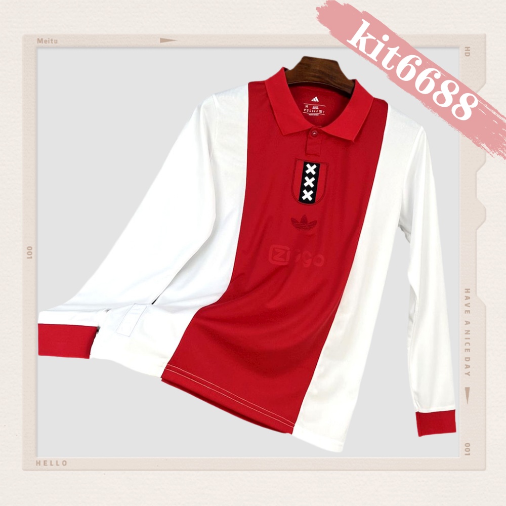 2025/2026 Ajax 125th Anniversary Edition Long Sleeve Football Shirt (Fan Edition)