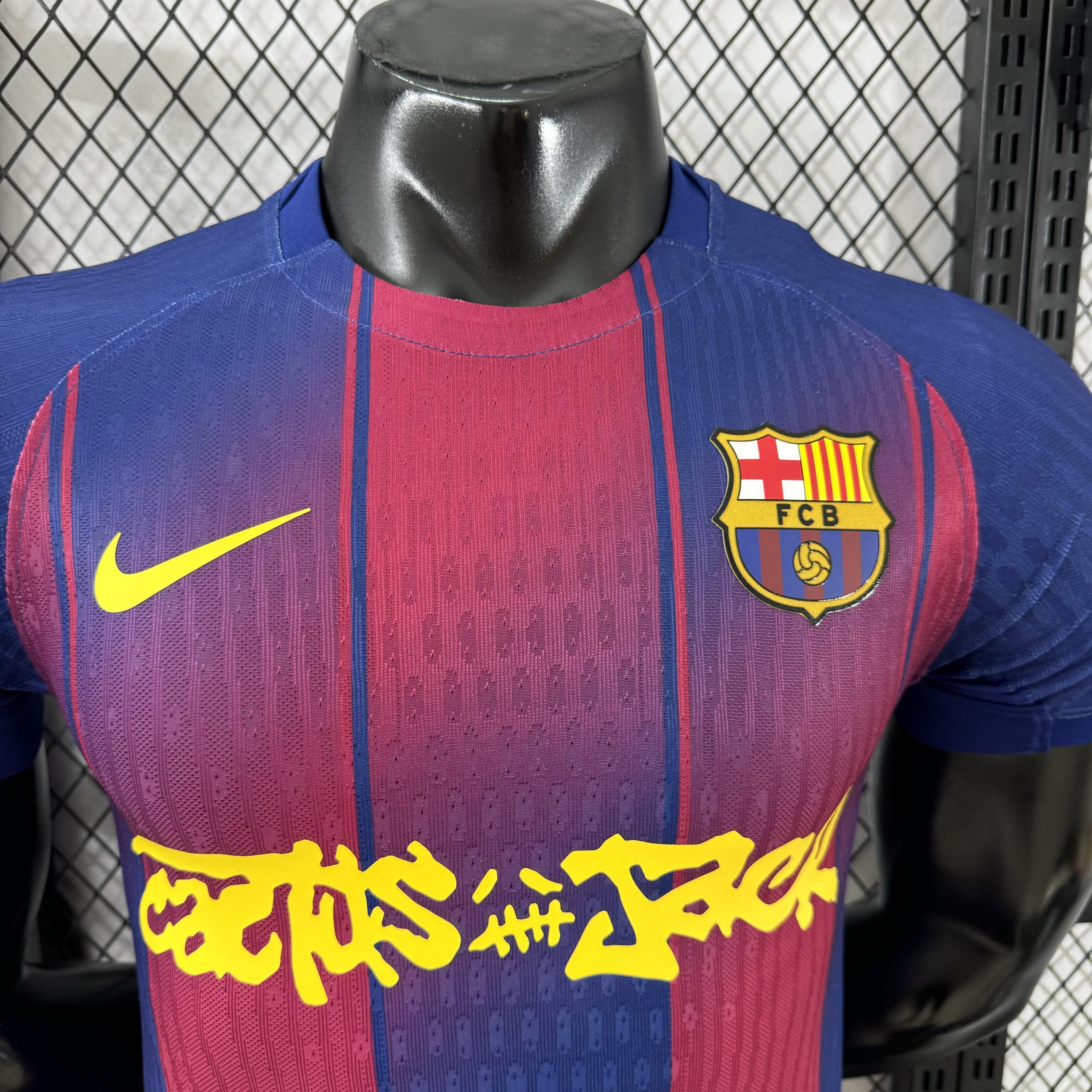 2025/2026 Barcelona Home Special Edition Football Shirt (Player Edition)
