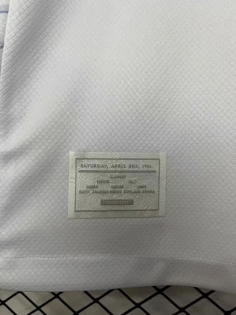 25-26 Tottenham 1901 FA Cup 125th Anniversary Long Sleeves （ fan Edition）