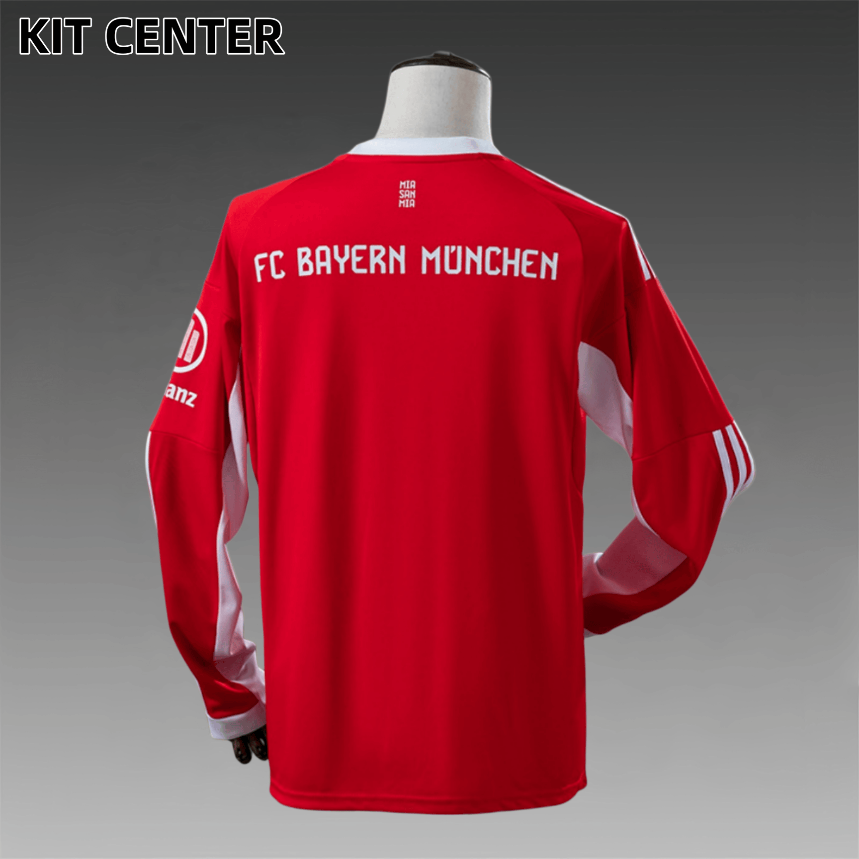 2025/2026 Bayern Munich Home Long-Sleeve Football Shirt (Fan Edition)