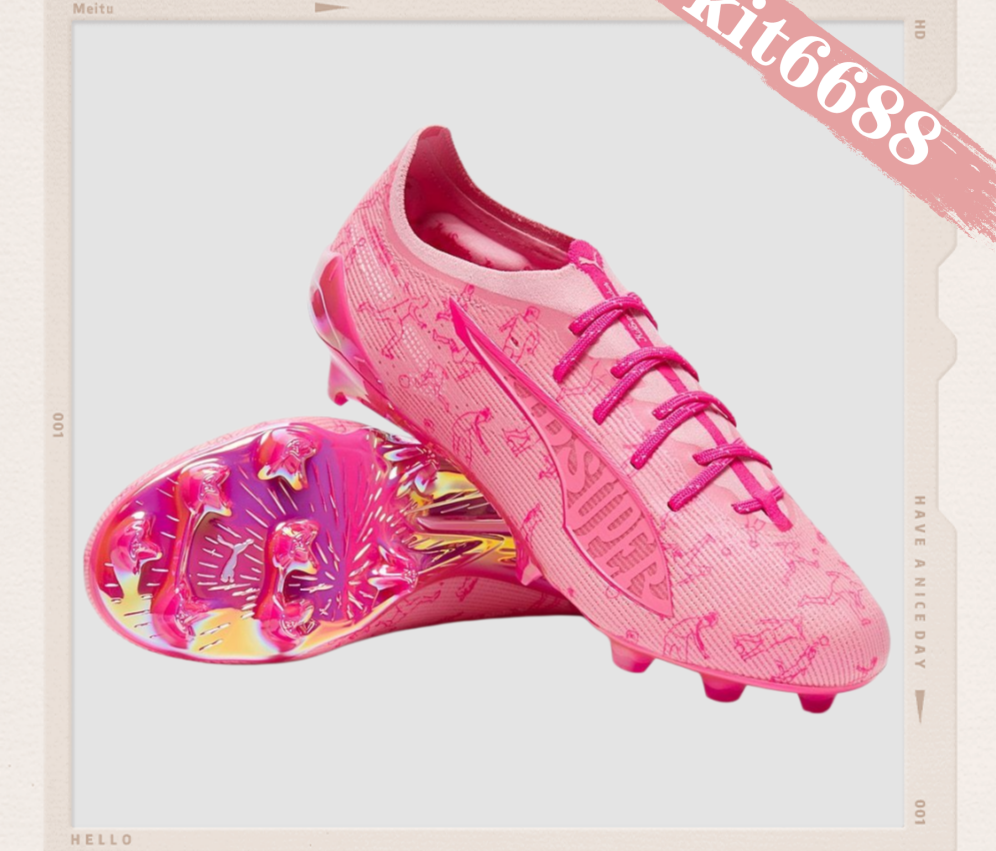 P Ultra 5 Ultimate FG Club World Cup X Kidsuper - Pink Lilac/Fast Pink/Ravish LIMITED EDITION