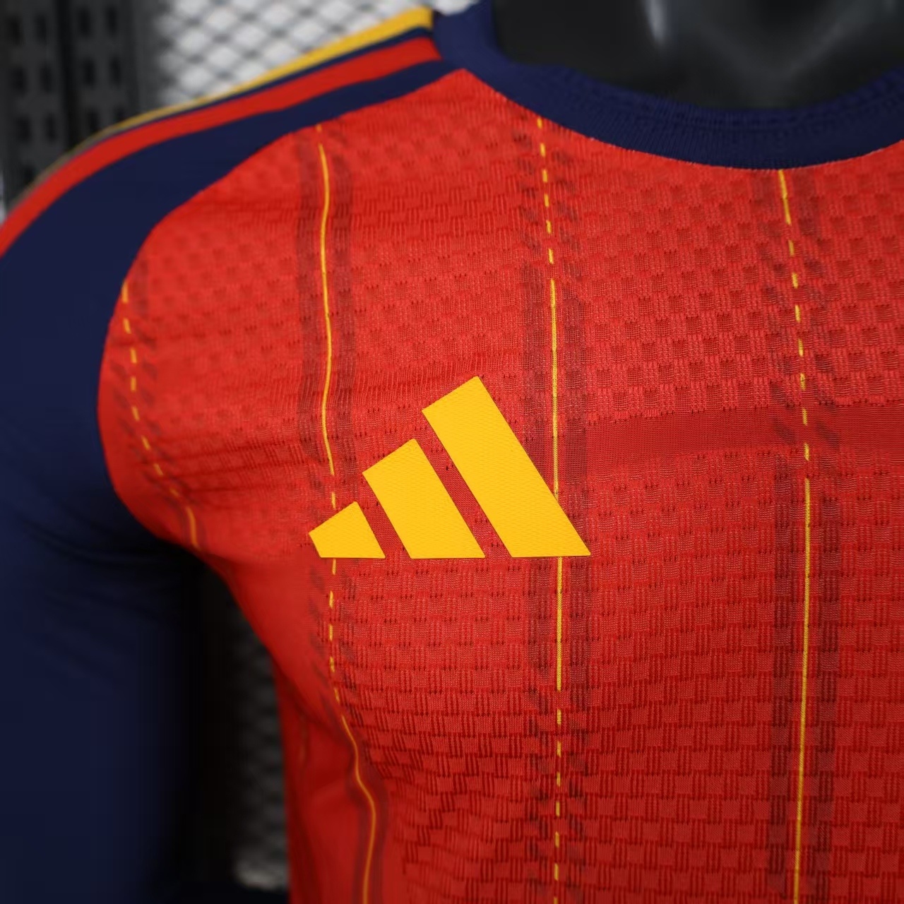 2026 Spain Home long Football Shirt (Player Edition)