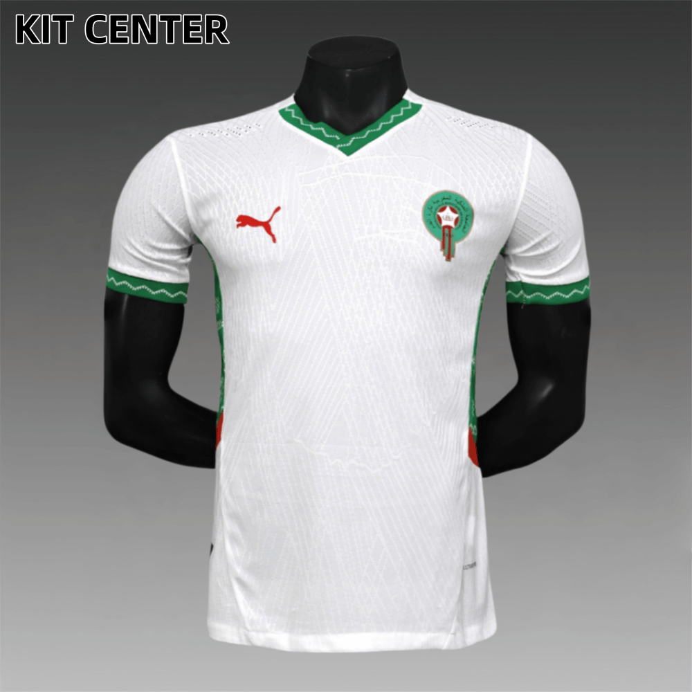 2025/2026   Morocco Away Football Shirt (Player Edition）