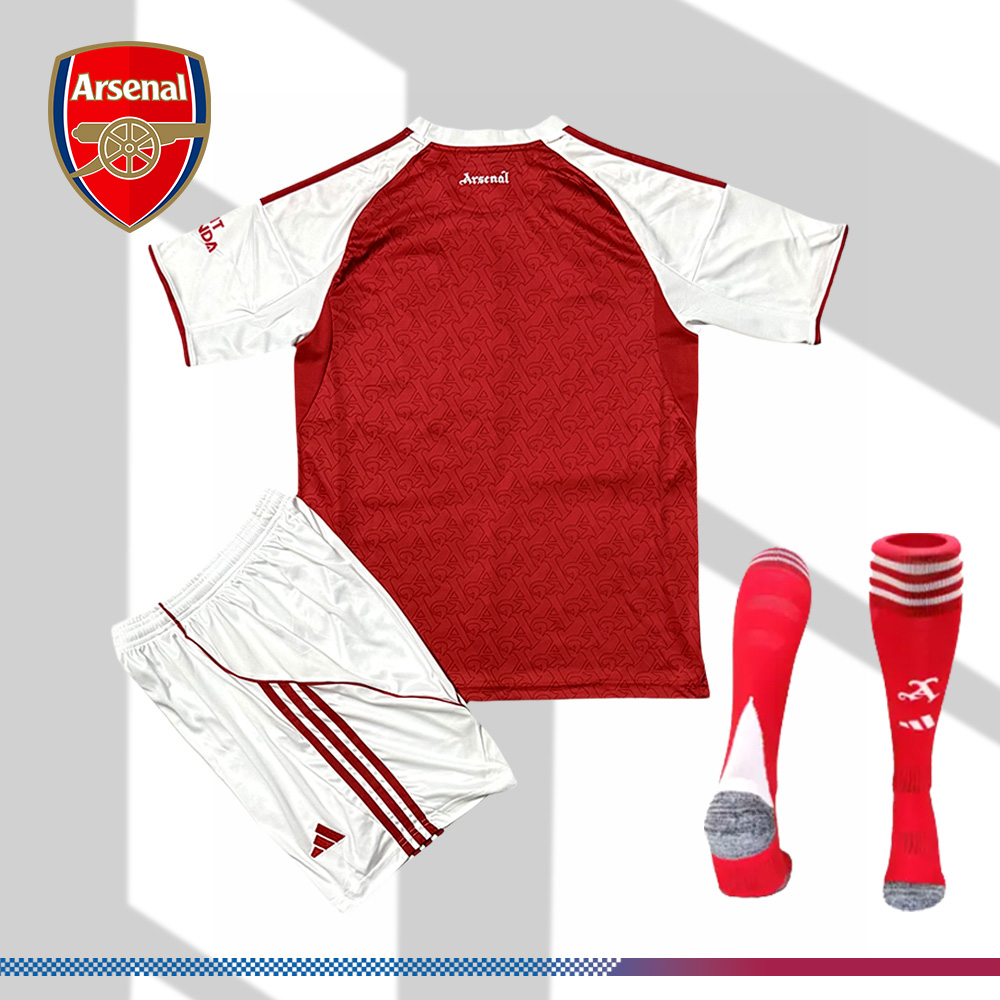 2025/2026 Arsenal Home Football Shirt (Kid's Kit socks)