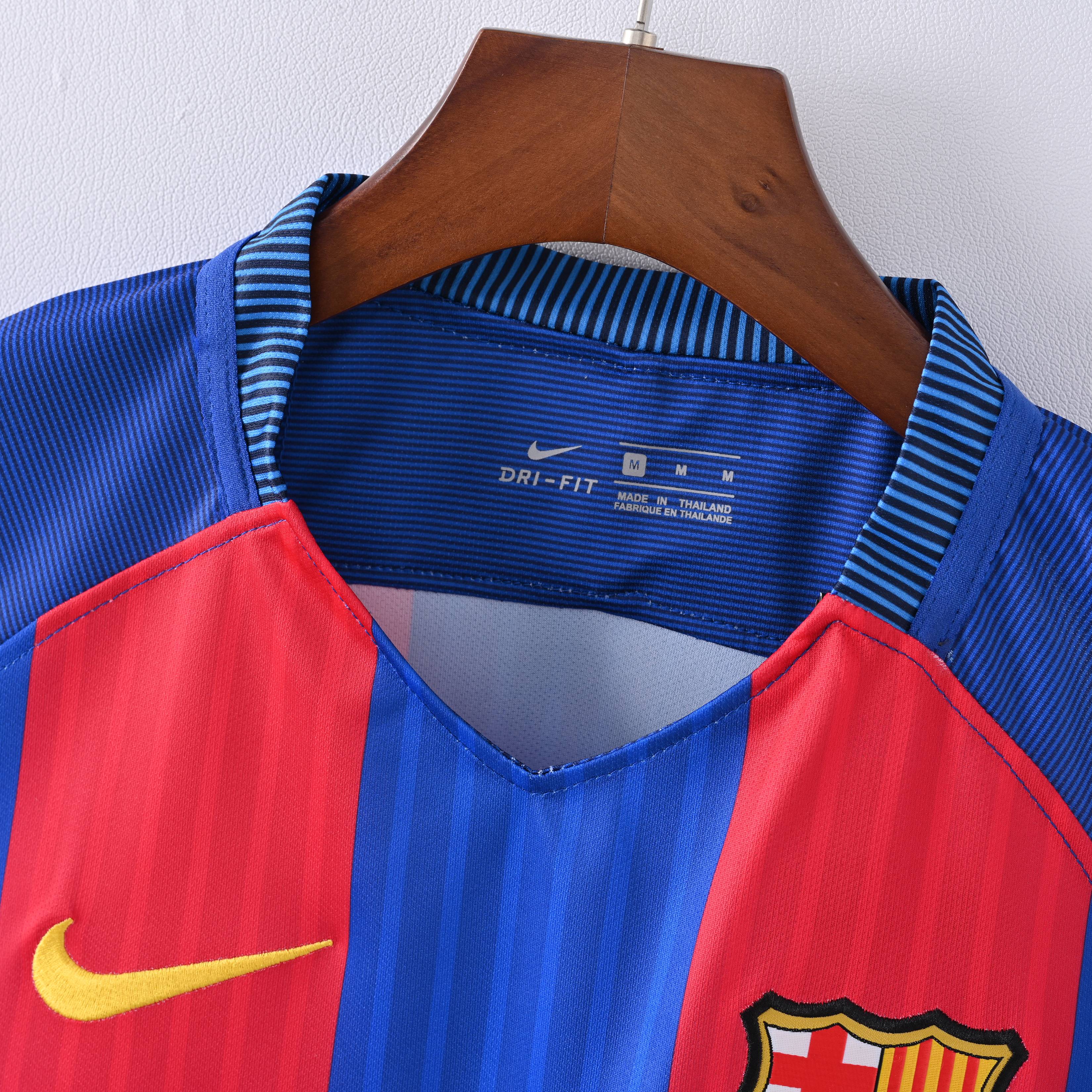2016/2017 Barcelona Home Retro Football Shirt