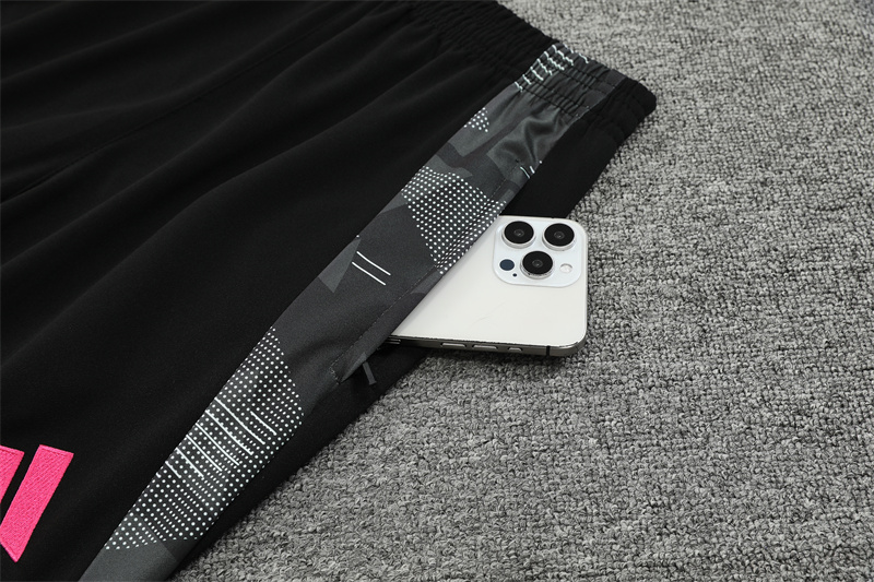 2024/2025 Real Madrid Rose Red Adult Half Zip Training Suit (Adult Kit)