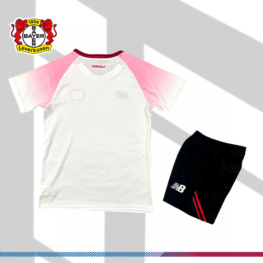 2025/2026 Leverkusen Away Football Shirt (Kids Kit Kids Kit socks)