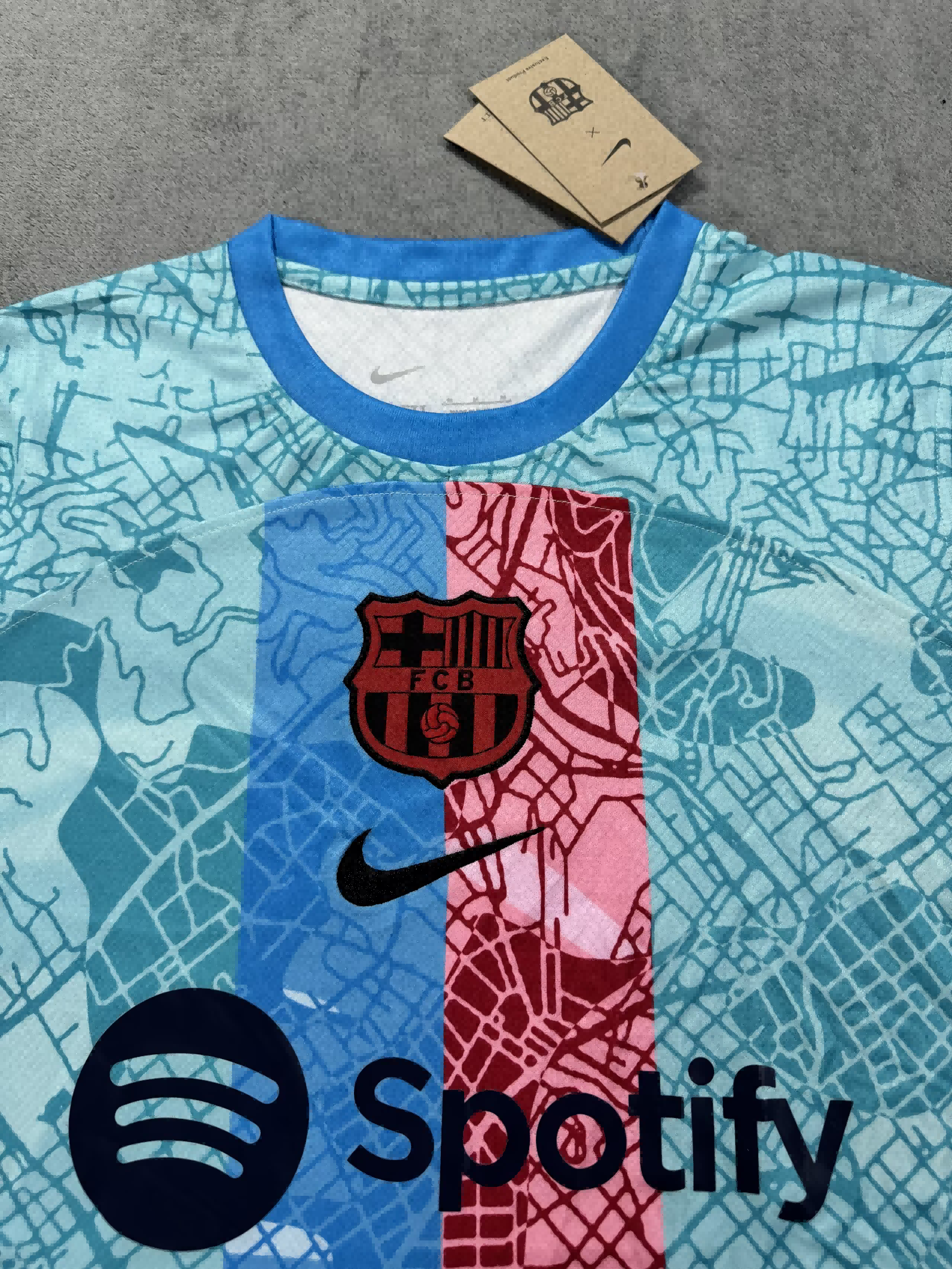 2025/2026 Barcelona Pre-competition Training Football Shirt (Fan Edition)
