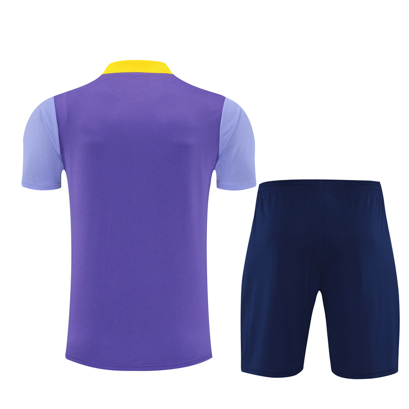 2025/2026 Atletico Madrid Purple Adult Short Sleeve Training Wear (Adult Kit)