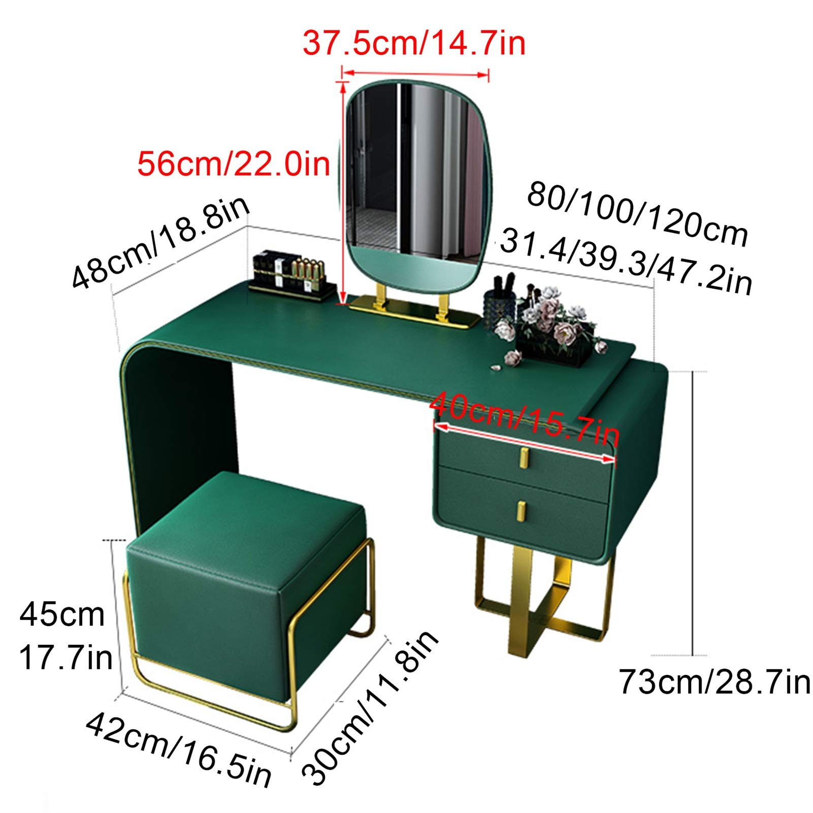 Vanity Bedroom Dresser Set Bedroom Dressing Table with Storage for Home Bedroom Makeup Shop