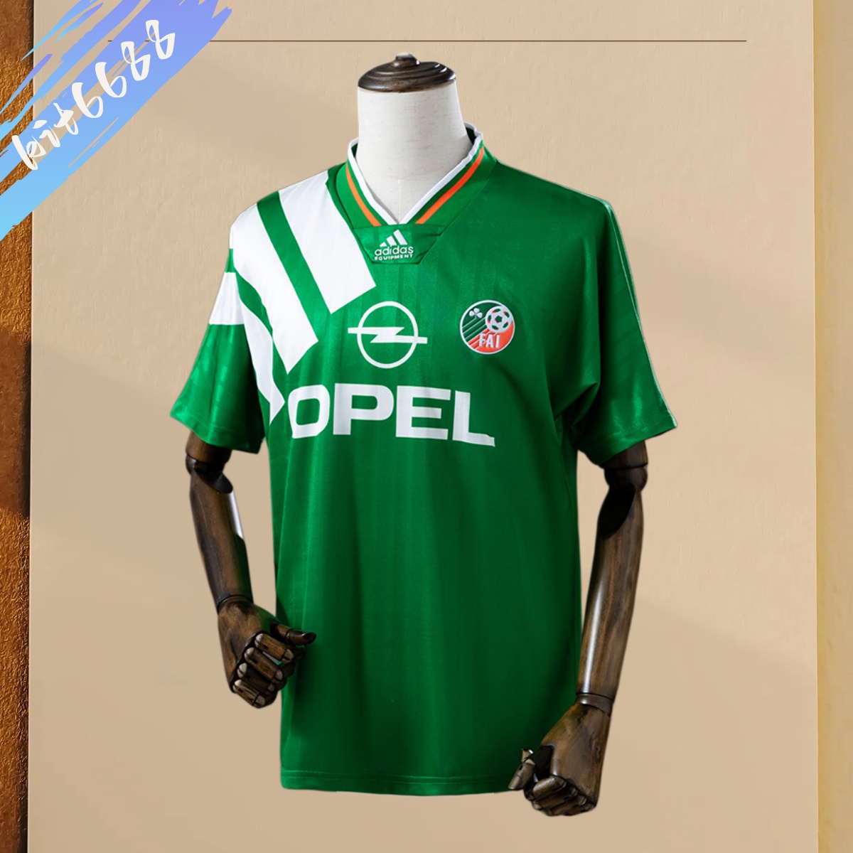 92/94 Ireland home  Retro Football Shirt