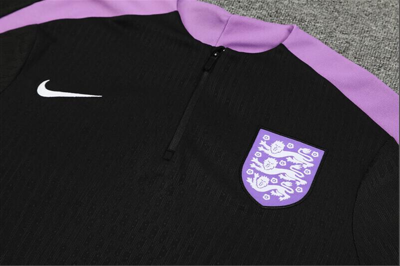 2024/2025 England Black Half Zip Training Kit -  (Adult Kids Kit)