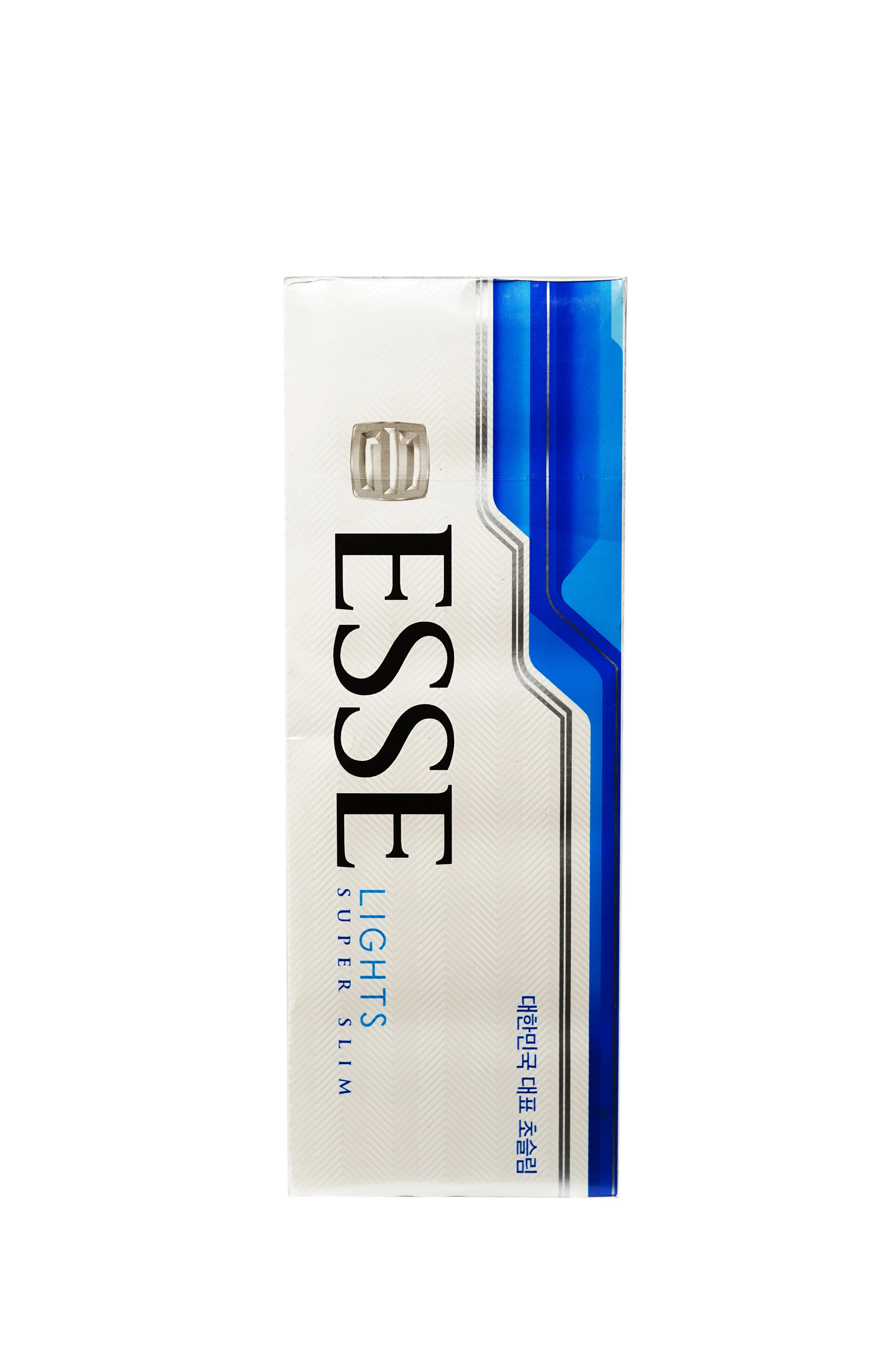 ESSE Lights 5mg 10-pack carton showing authentic Korean quality and ultra-slim filter