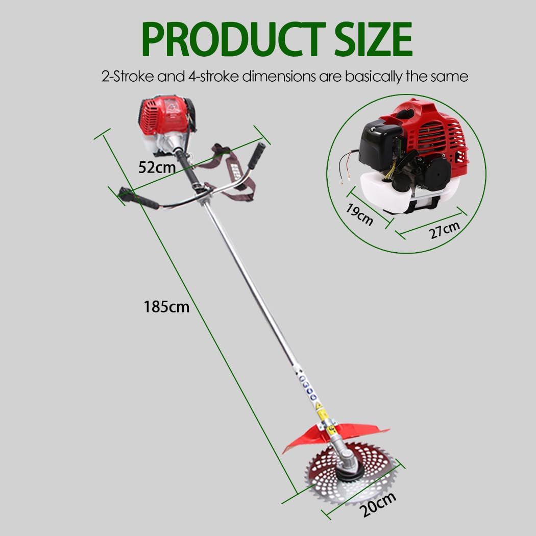 52cc Petrol Pole Chainsaw Brush Cutter