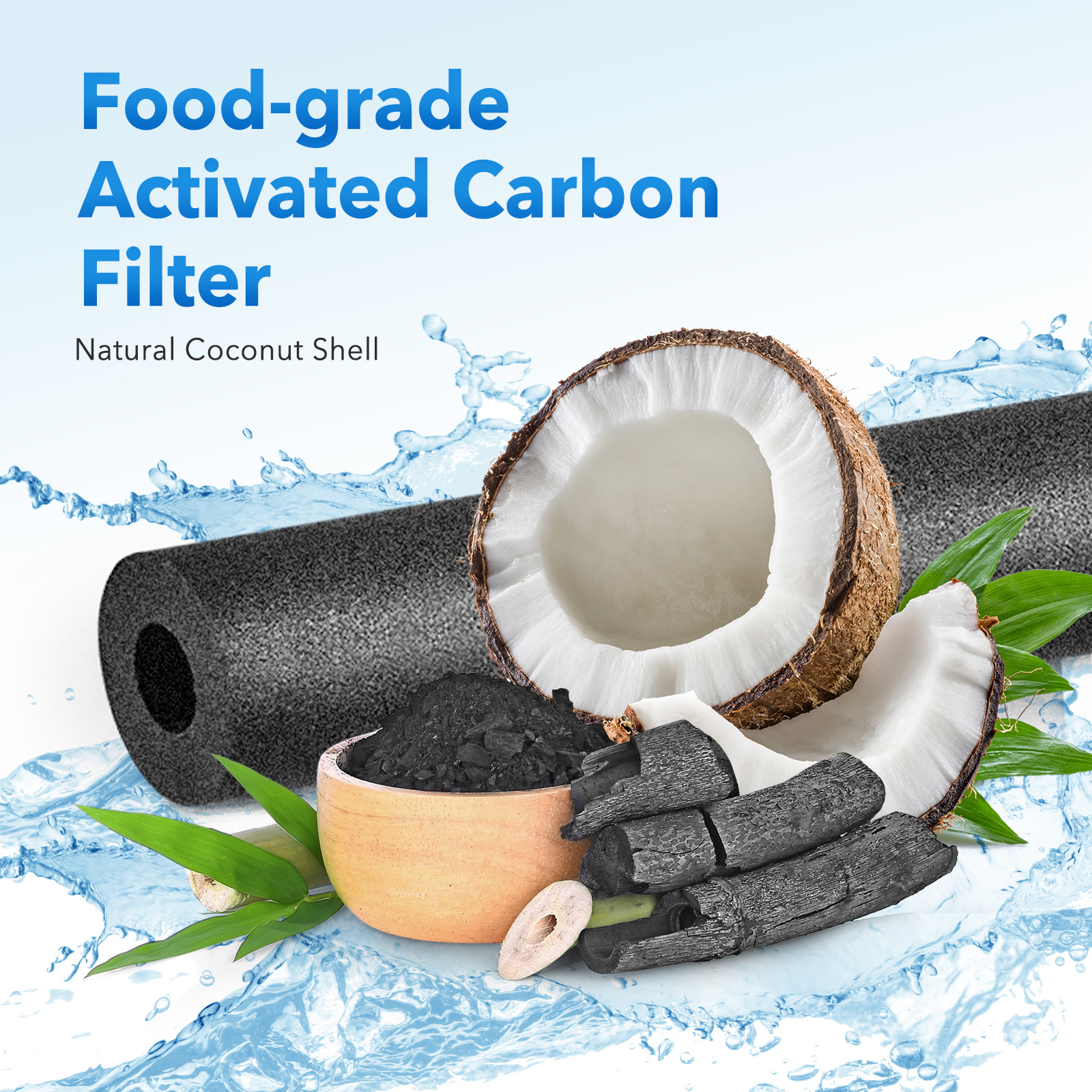 Refrigerator Water Filter 2 EDR2RXD1 Ice and Water Filter 2 W10413645a Filter 4 Packs