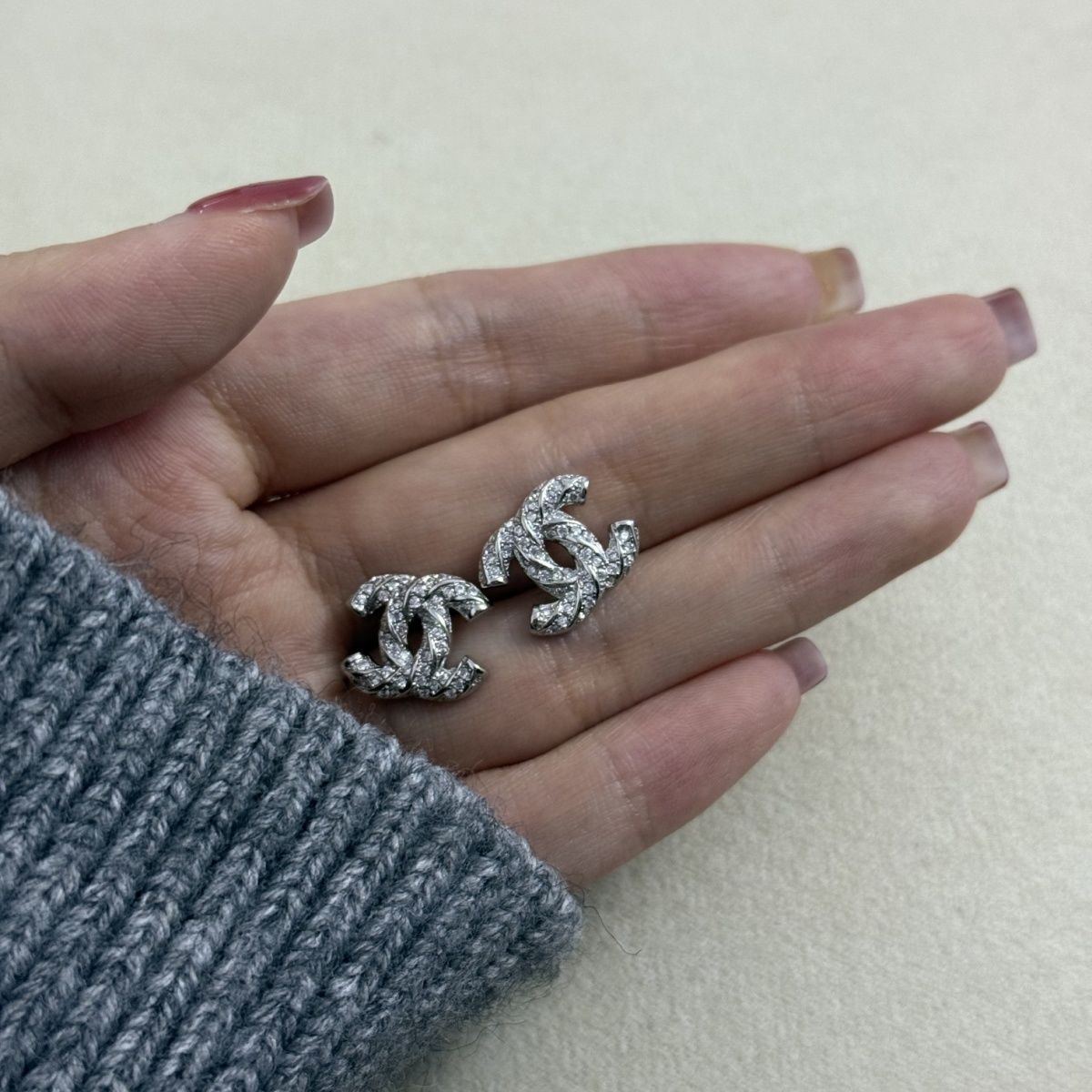 Earring jewelry,1.2*1.4cm,no box, JC25 022 023 - qinlai888