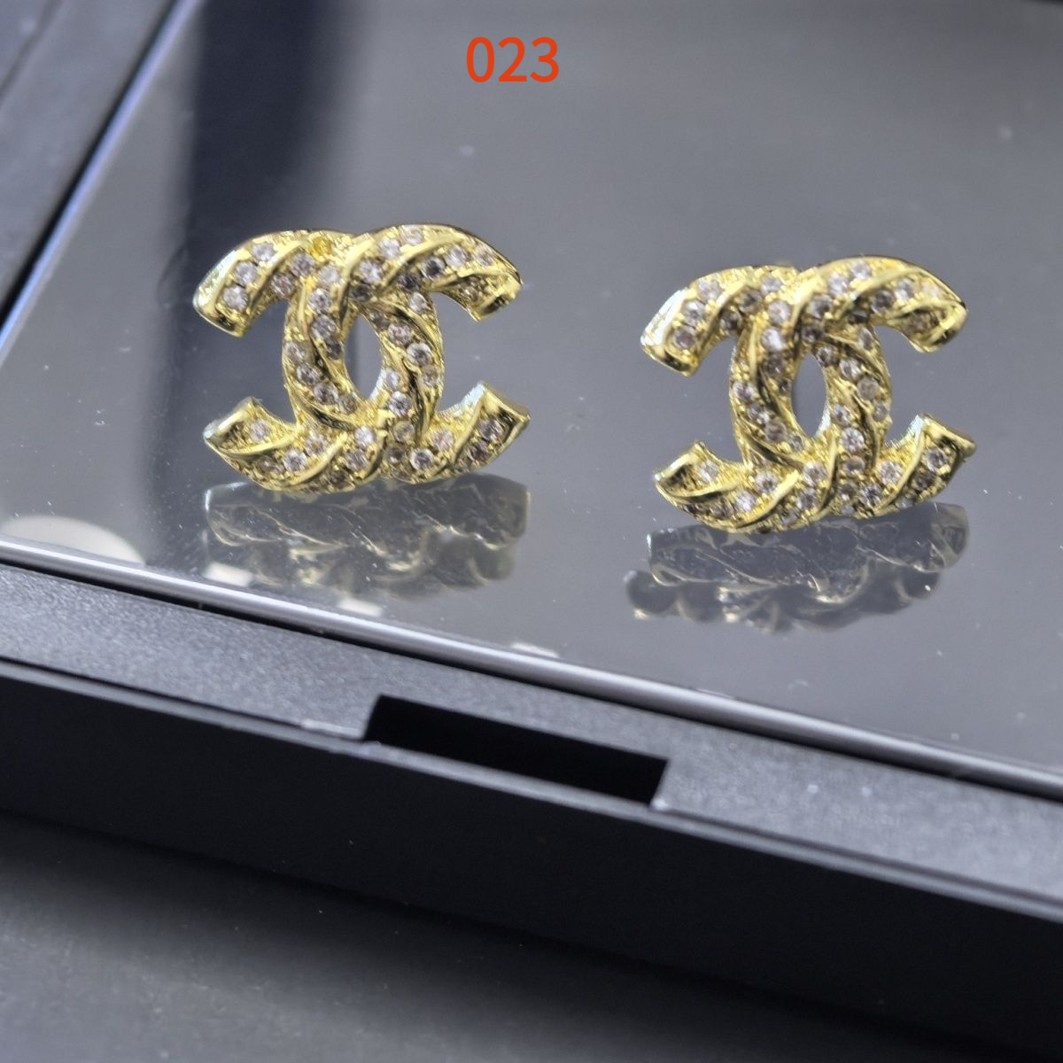 Earring jewelry,1.2*1.4cm,no box, JC25 022 023 - qinlai888