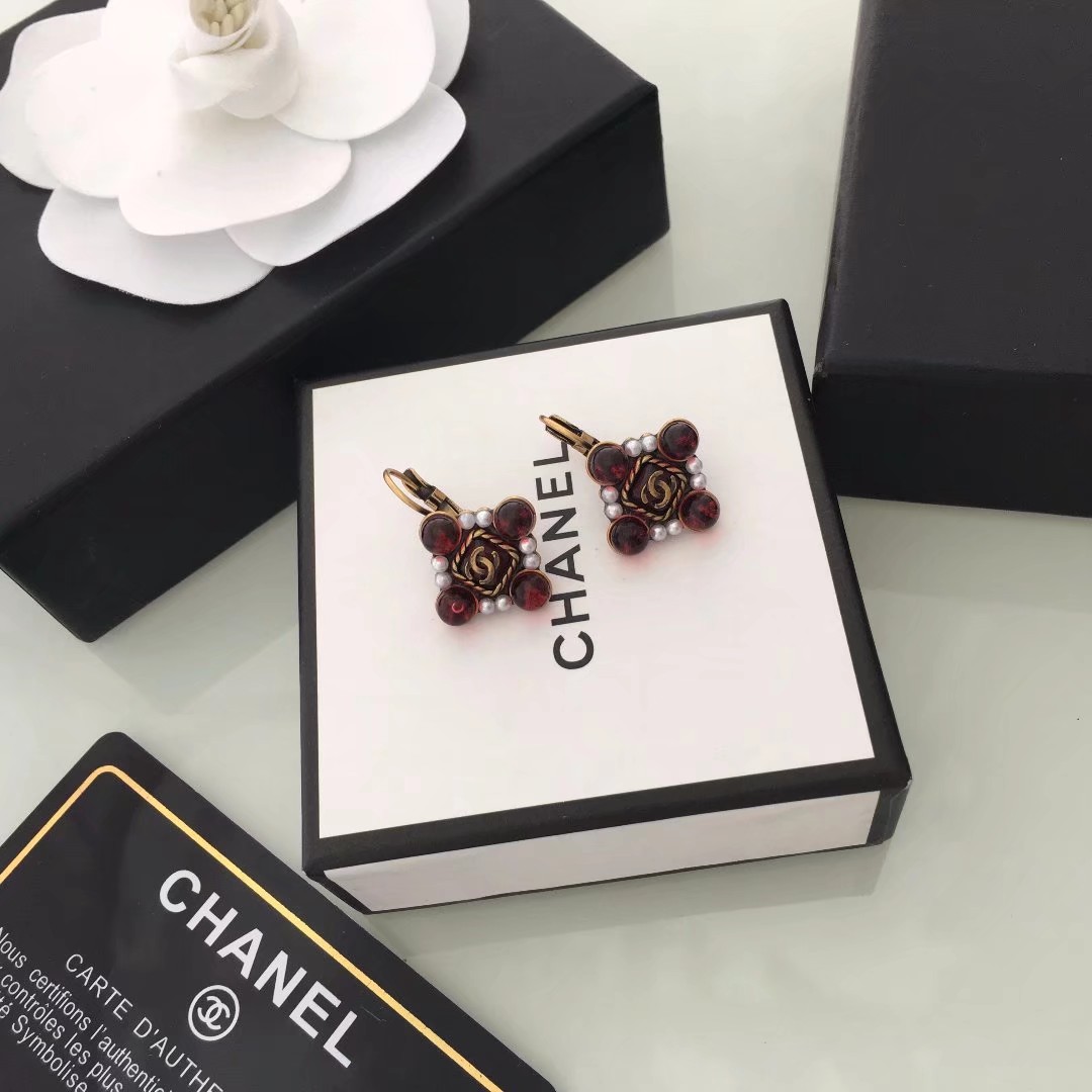 Earring jewelry, no box, JC19 084 085 - qinlai888